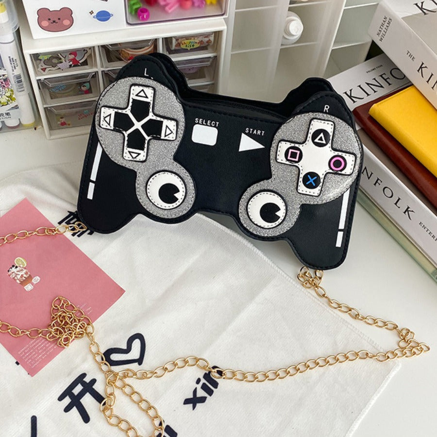 Bolso bandolera informal de moda para consola de juegos