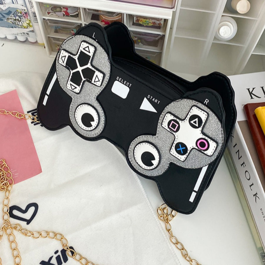 Bolso bandolera informal de moda para consola de juegos