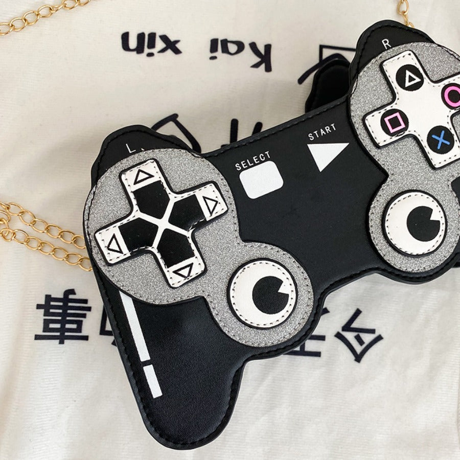 Bolso bandolera informal de moda para consola de juegos