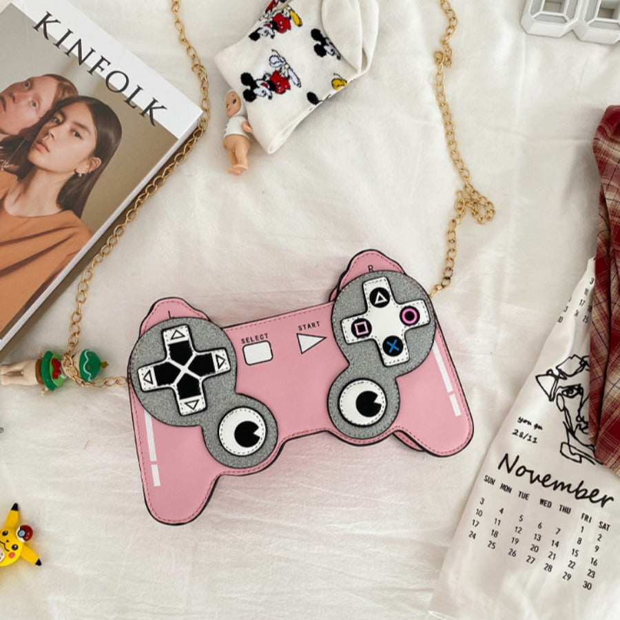 Bolso bandolera informal de moda para consola de juegos