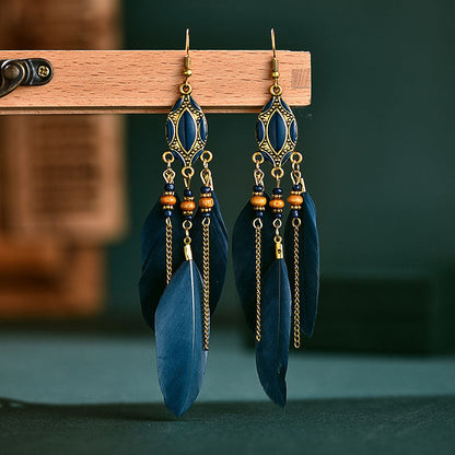 Accesorios de aretes bohemios de moda