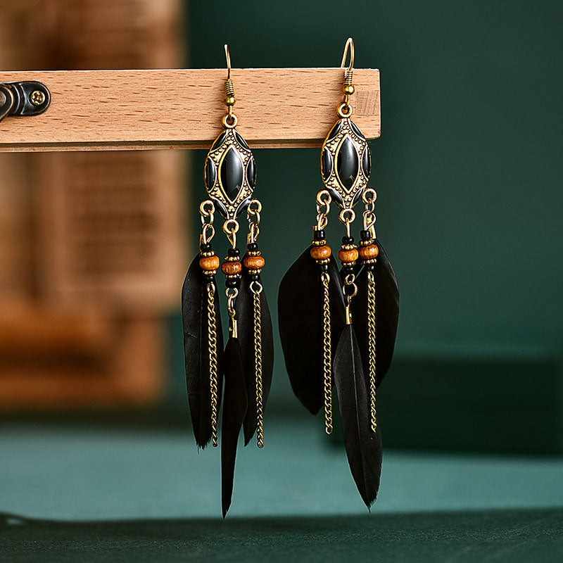 Accesorios de aretes bohemios de moda