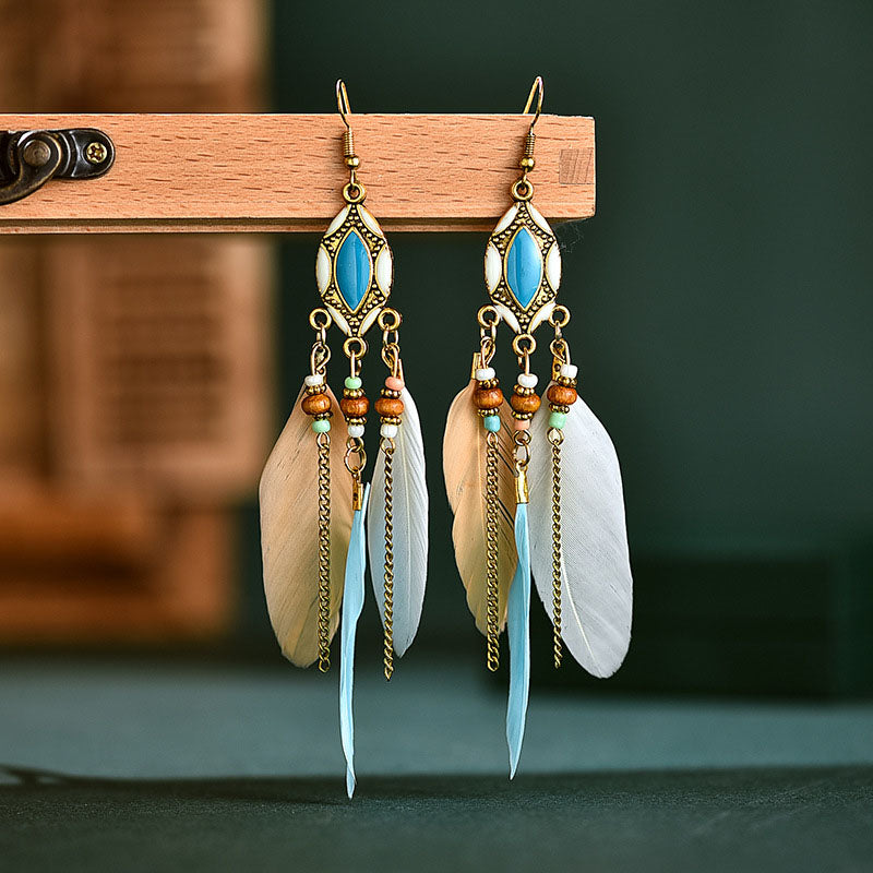 Accesorios de aretes bohemios de moda
