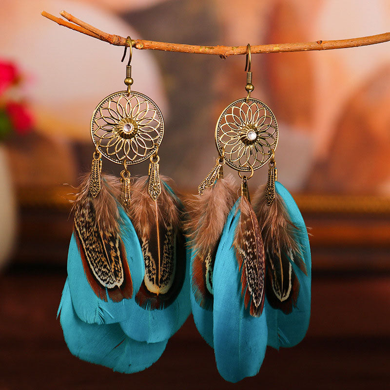 Accesorios de aretes bohemios de moda (7 colores)