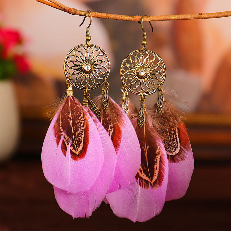 Accesorios de aretes bohemios de moda (7 colores)