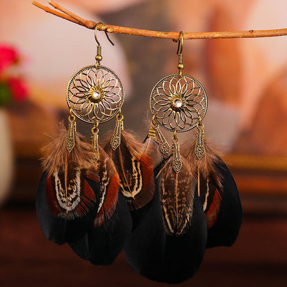 Accesorios de aretes bohemios de moda (7 colores)