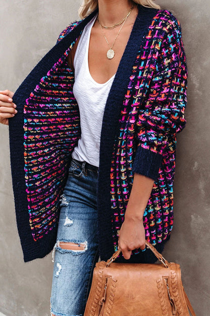 Suéteres de patchwork de moda callejera