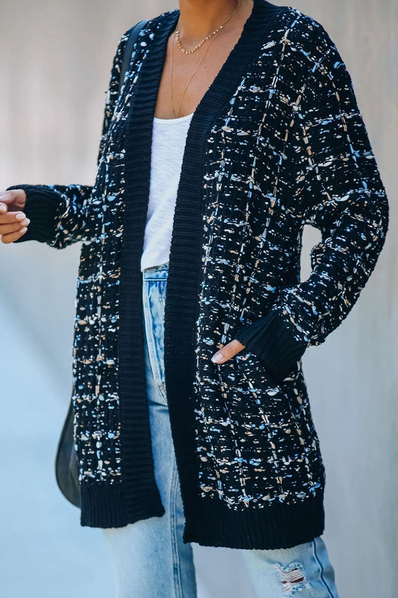 Suéteres de patchwork de moda callejera