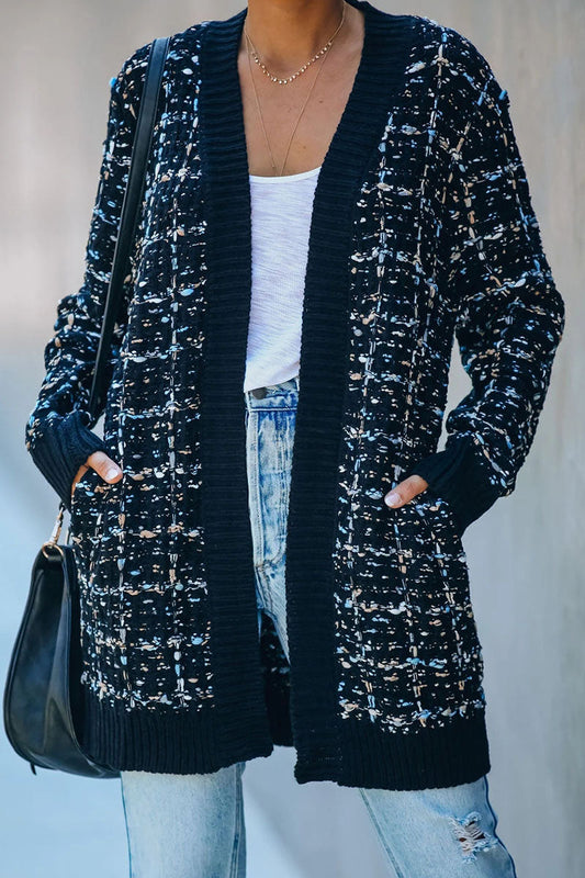 Suéteres de patchwork de moda callejera