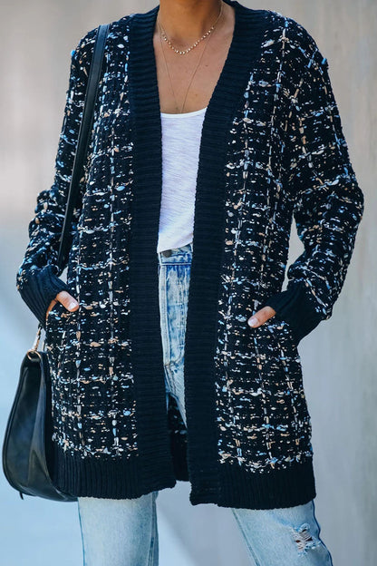 Suéteres de patchwork de moda callejera