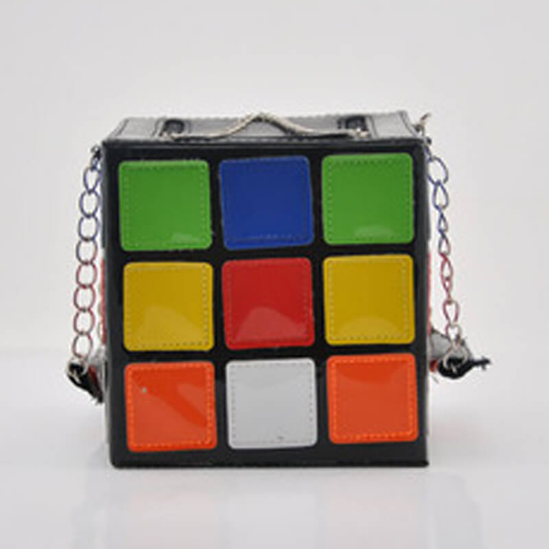 Bolso bandolera informal de patchwork de moda