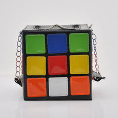 Bolso bandolera informal de patchwork de moda