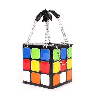 Bolso bandolera informal de patchwork de moda