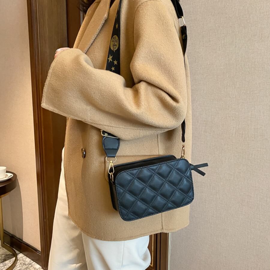 Bolso bandolera liso informal de moda