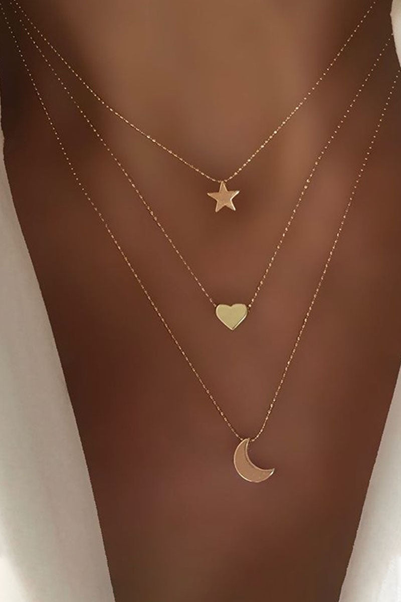 Moda Simplicidad Sólidos Collares Accesorios