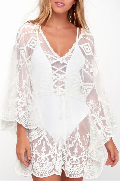 Trajes de baño transparentes de moda para vacaciones
