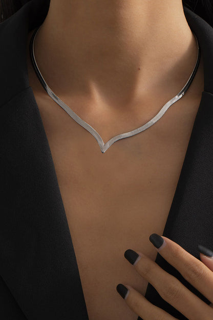 Collares sólidos de moda diaria