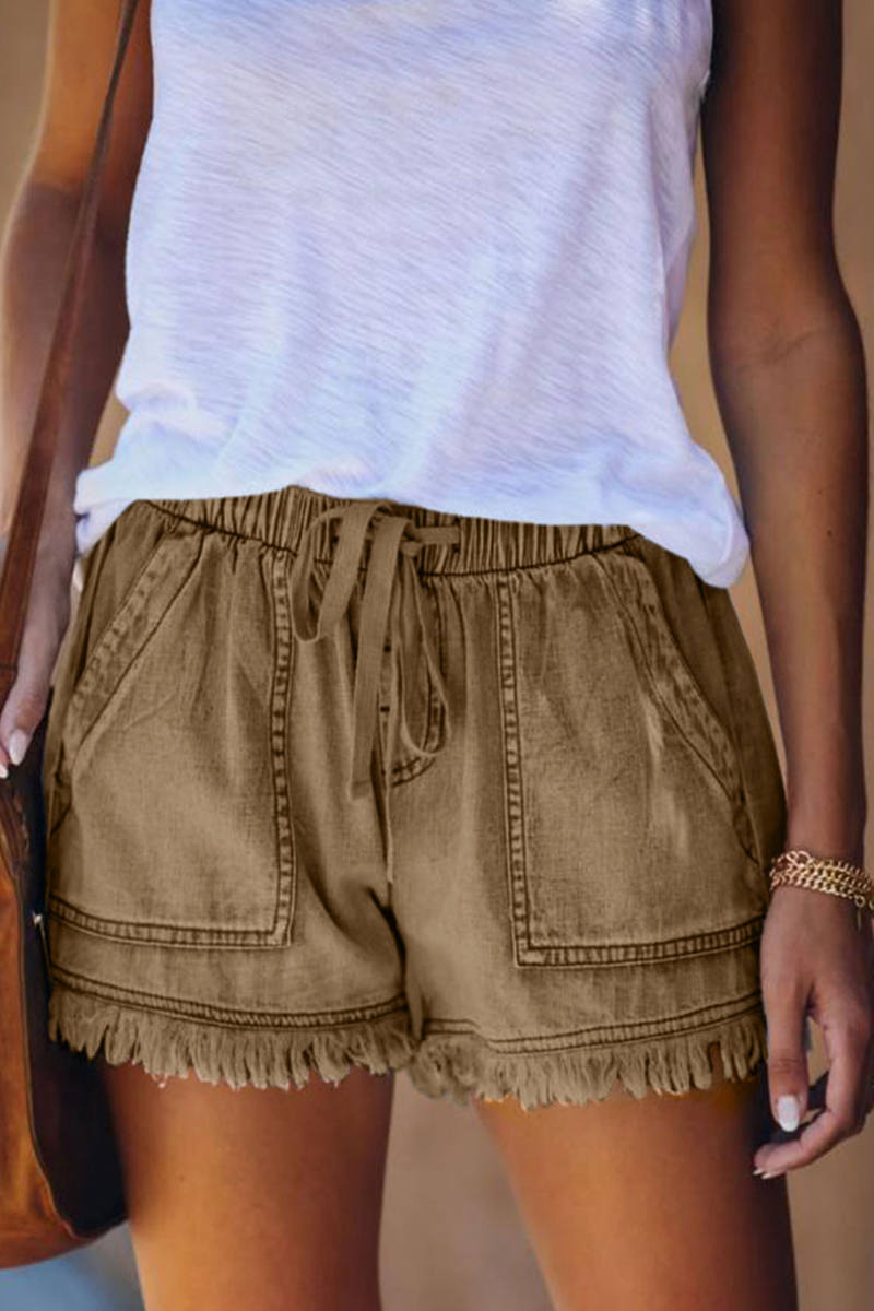 Vaqueros lisos regulares casuales de moda (7 colores)