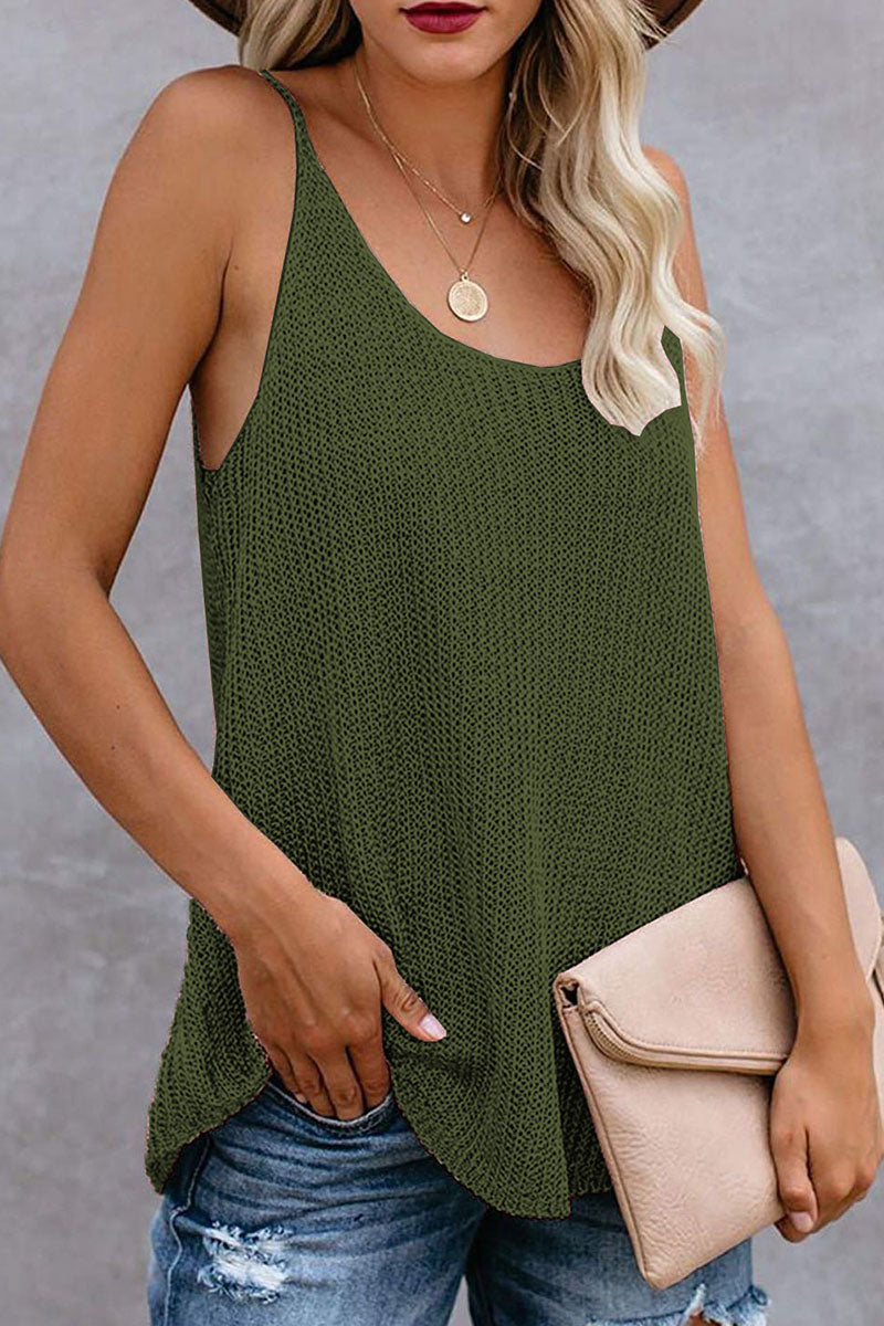 Fashion Street Striped Patchwork U Neck Tops(11 Colors)