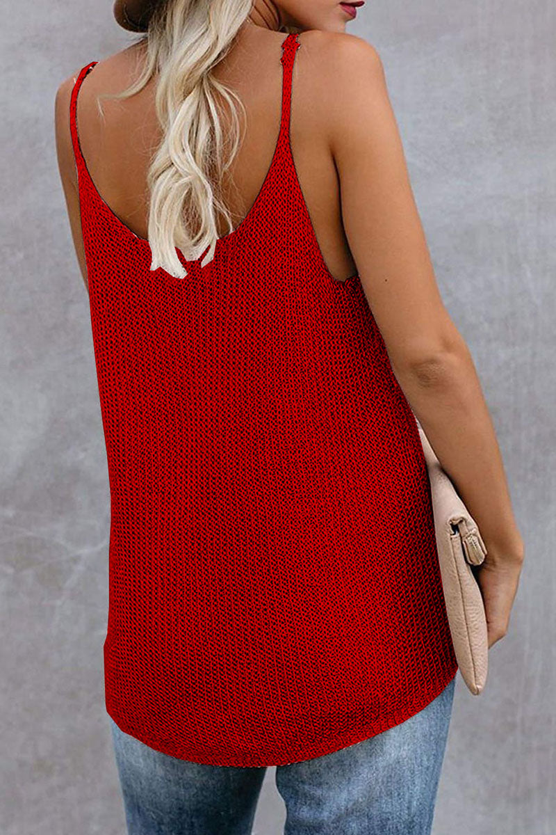 Fashion Street Striped Patchwork U Neck Tops(11 Colors)