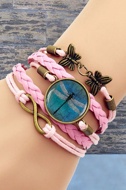 Pulseras de patchwork lisas de moda diaria
