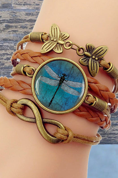 Pulseras de patchwork lisas de moda diaria