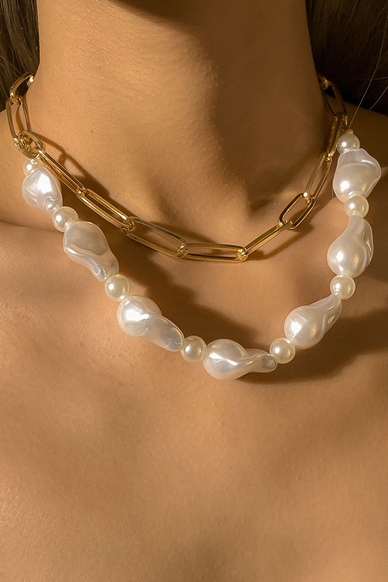 Collares geométricos de unión dividida de simplicidad de moda