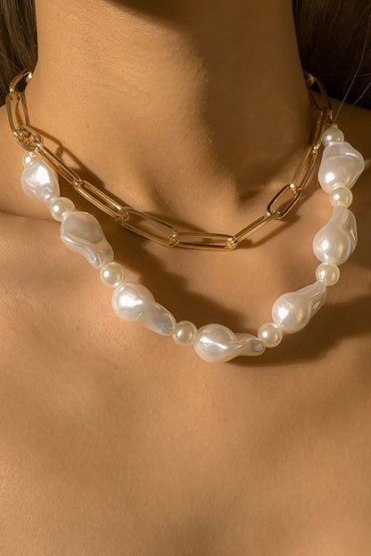 Collares geométricos de unión dividida de simplicidad de moda