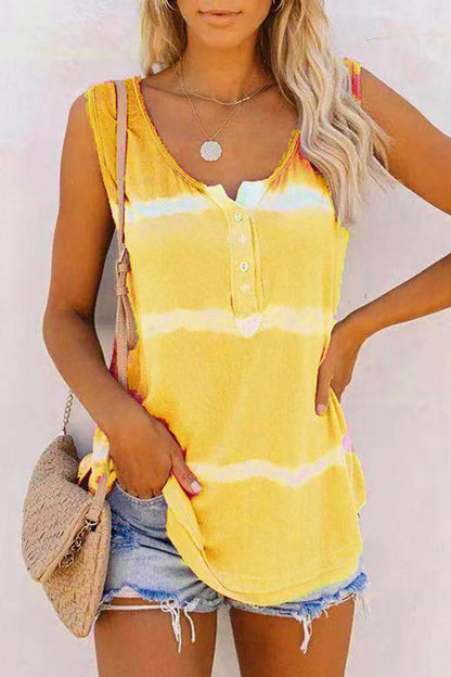 Tops casuales de moda con cuello redondo y estampado de patchwork