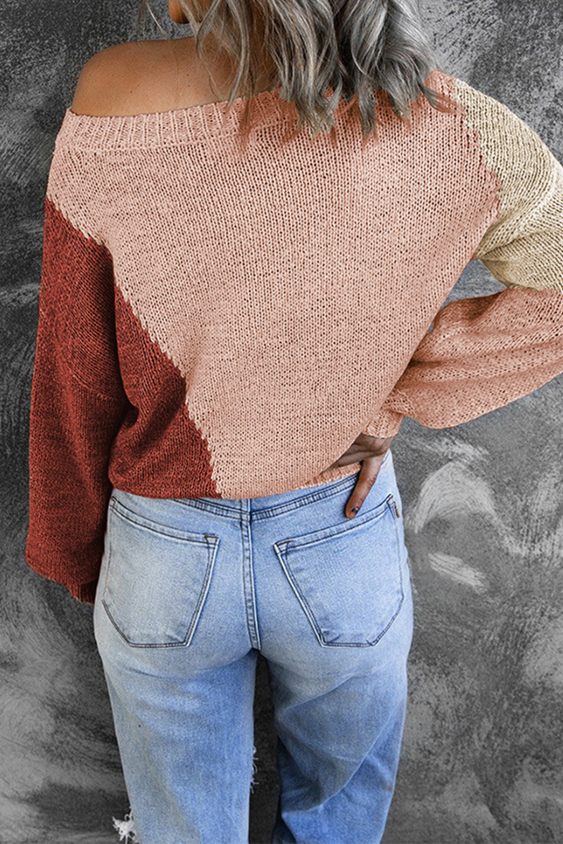 Tops básicos de cuello redondo con estampado de colores de calle (8 colores)