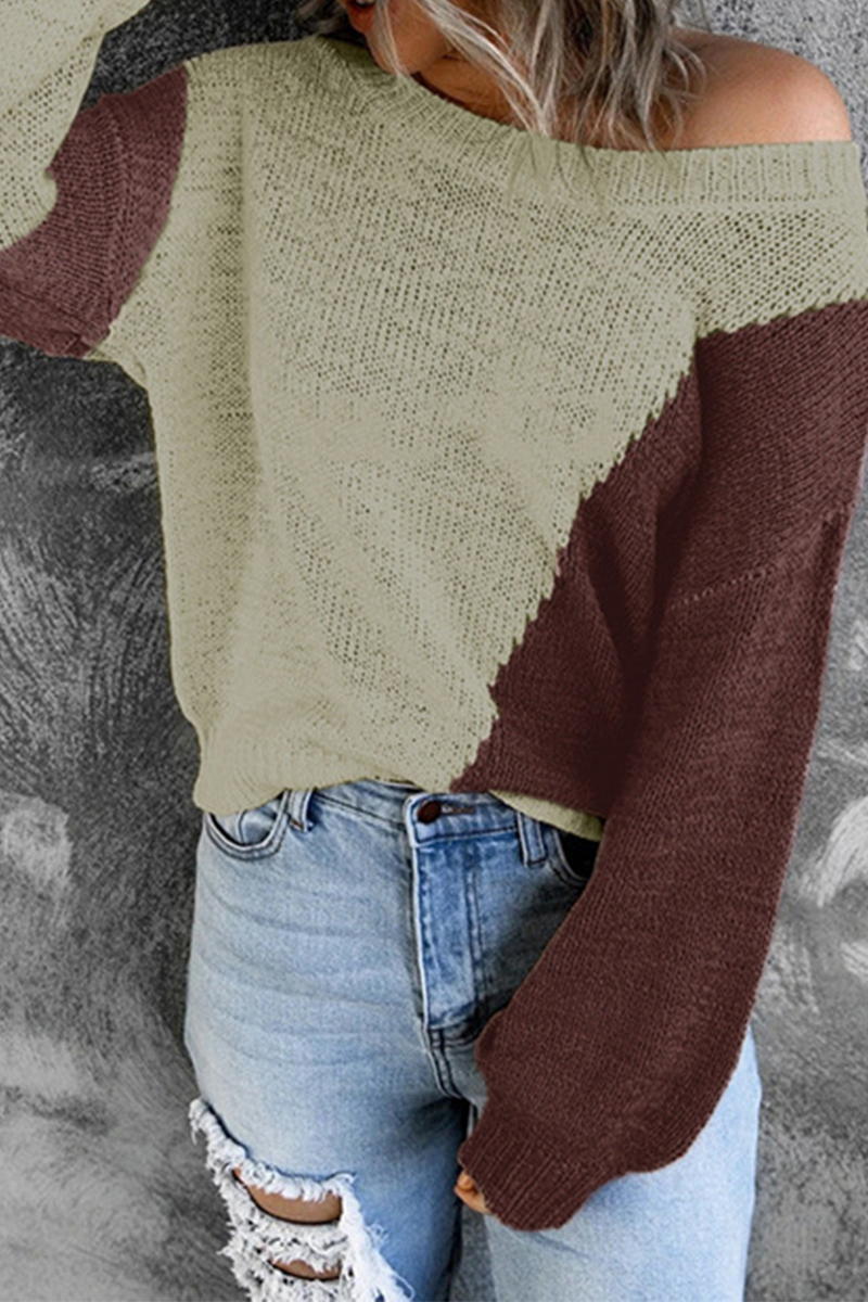 Tops básicos de cuello redondo con estampado de colores de calle (8 colores)