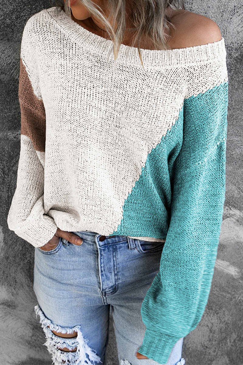 Tops básicos de cuello redondo con estampado de colores de calle (8 colores)