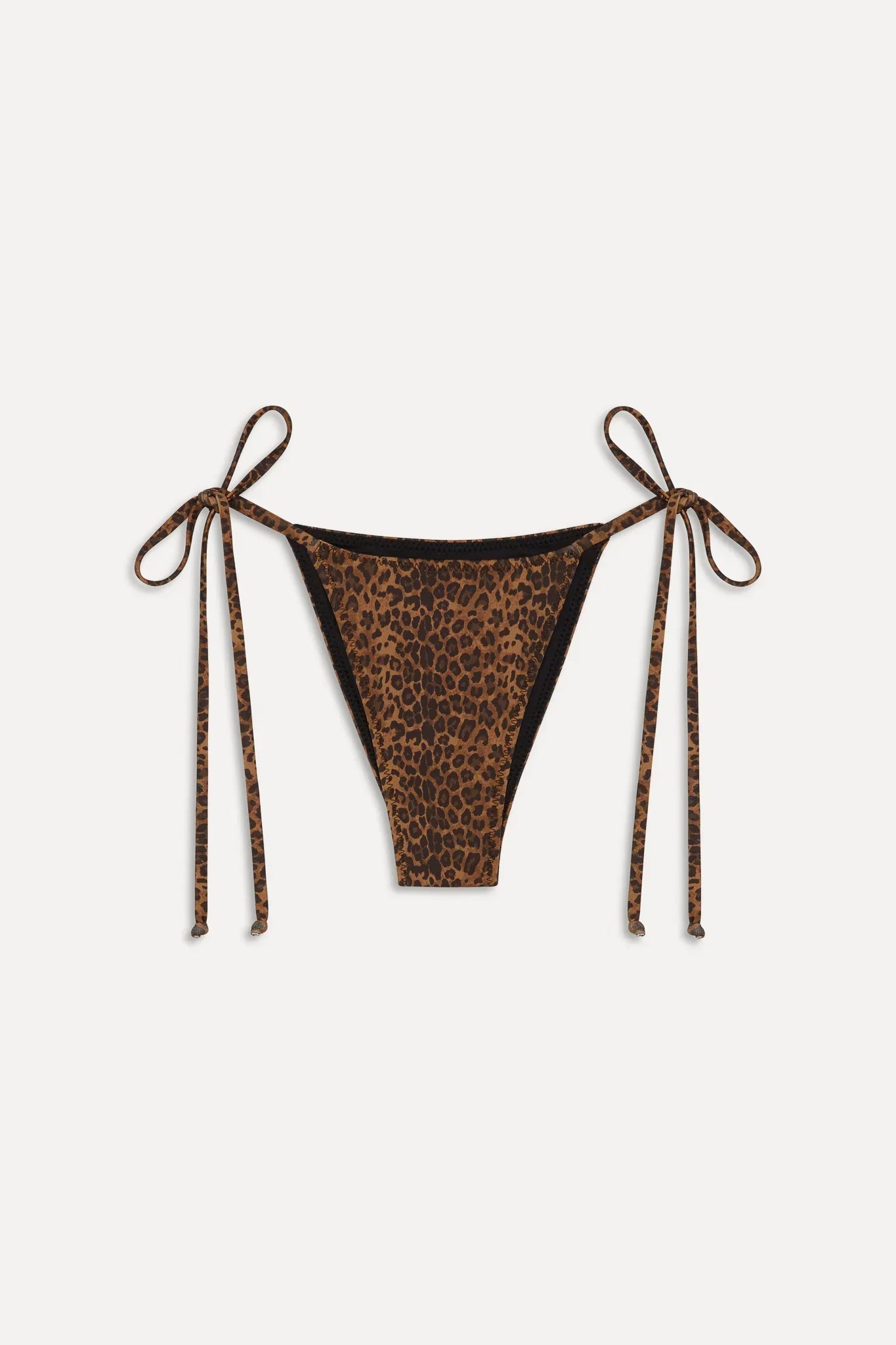 Mackenzie String Bikini Bottom - Lucky Leopard