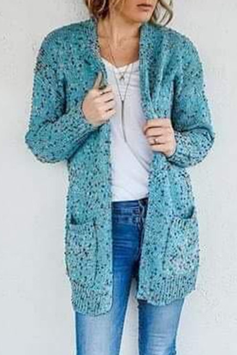 Suéter informal con bolsillos y retazos (7 colores)