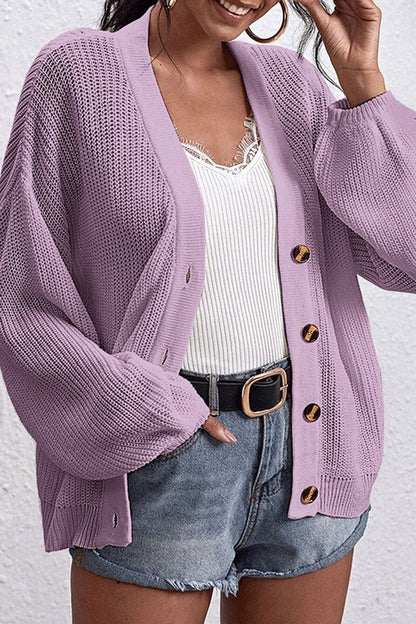 Tops casuales de moda con cuello en V y abertura en la parte superior lisa