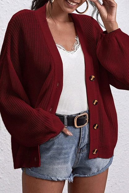 Tops casuales de moda con cuello en V y abertura en la parte superior lisa