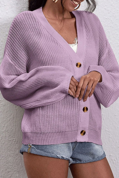 Tops casuales de moda con cuello en V y abertura en la parte superior lisa