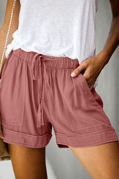 Pantalones casuales de moda, lisos, sueltos, de cintura alta y pierna ancha (15 colores)