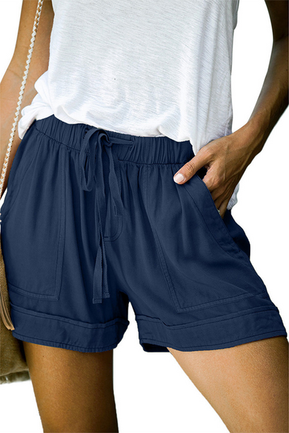 Pantalones casuales de moda, lisos, sueltos, de cintura alta y pierna ancha (15 colores)