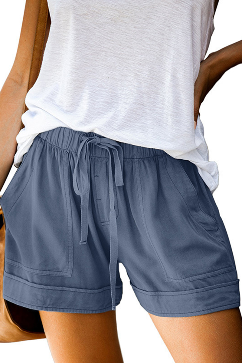 Pantalones casuales de moda, lisos, sueltos, de cintura alta y pierna ancha (15 colores)