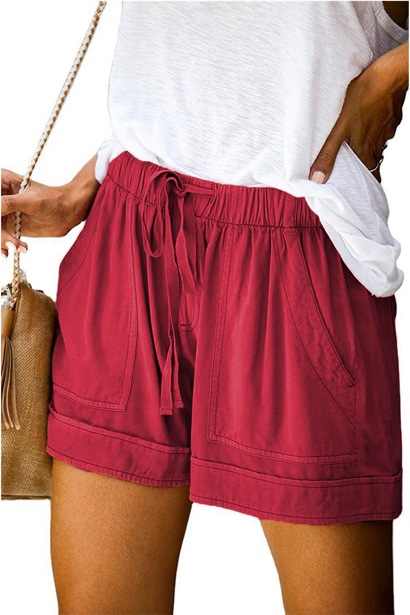 Pantalones casuales de moda, lisos, sueltos, de cintura alta y pierna ancha (15 colores)