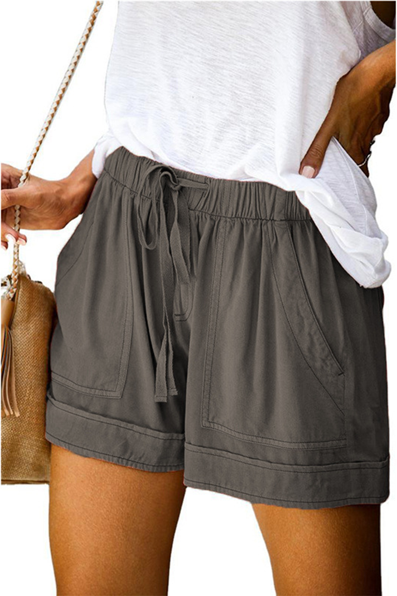 Pantalones casuales de moda, lisos, sueltos, de cintura alta y pierna ancha (15 colores)