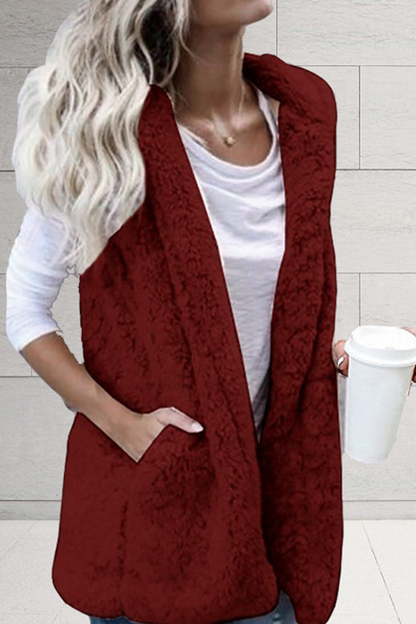 Tops casuales de corte liso con aberturas
