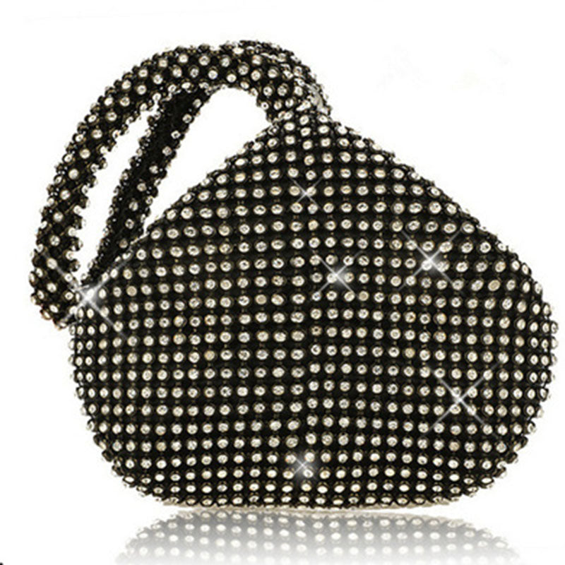 Bolsos de moda con parches de diamantes de imitación