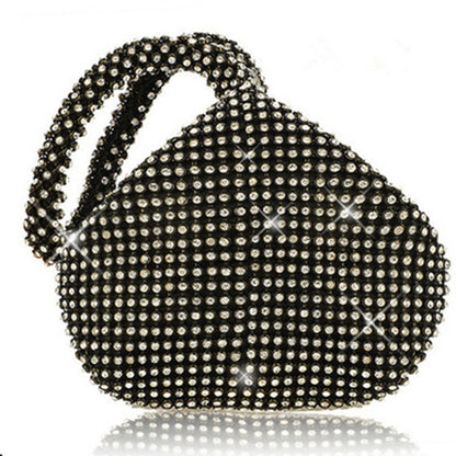 Bolsos de moda con parches de diamantes de imitación