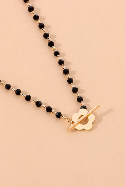 Collares de tubo de cuentas de patchwork sexys de moda