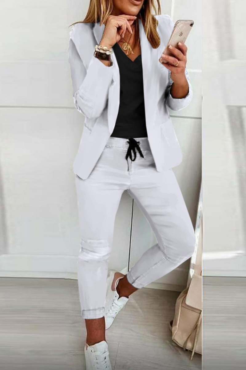 Conjunto de traje casual y de moda (10 colores)