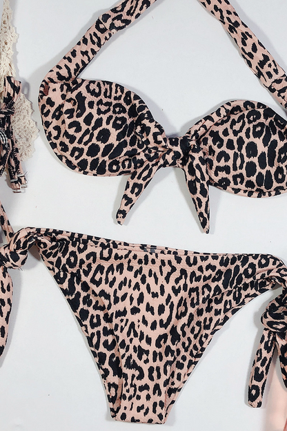 Trajes de baño sexys con estampado de lunares (4 colores)