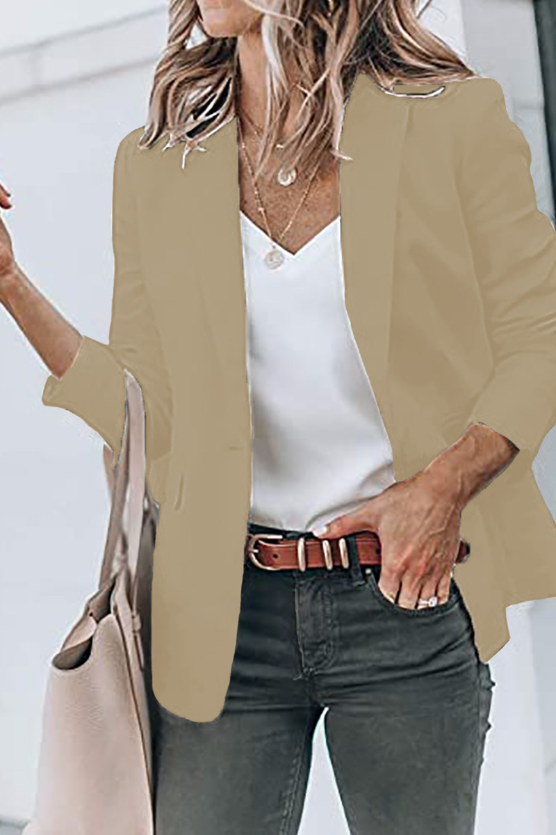 Prendas de abrigo de cuello vuelto lisas de moda (11 colores)