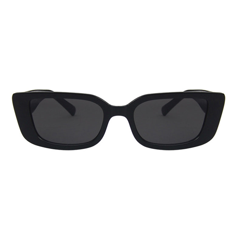 Gafas de sol casuales de moda con parches sólidos